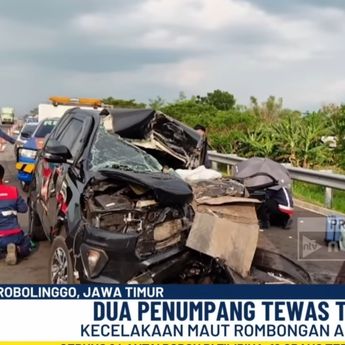 Anggota DPR Kecelakaan di Tol Pasuruan, 2 Stafnya Tewas