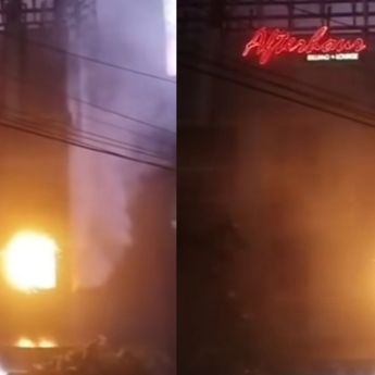 Kebakaran Terjadi di Kawasan Poins Square Lebak Bulus