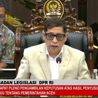 RUU Pemerintahan Aceh Resmi jadi Usul Inisiatif DPR