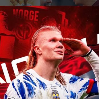Dear Norwegia, Ini Janji Haaland di Piala Dunia
