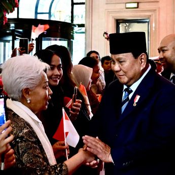 &ldquo;Bienvenue, Presiden Prabowo Subianto&rdquo;: Haru dan Bangga Diaspora Sambut Kepala Negara di Paris