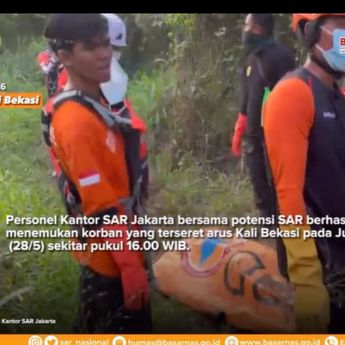 Jasad Pemuda 22 Tahun Ditemukan di Kali Bekasi Gegerkan Warga