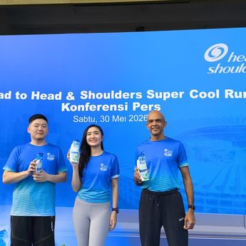 Head & Shoulders Gelar Ajang Lari Perdana di GBK, Kenalkan Varian Super Cool untuk Cuaca Panas
