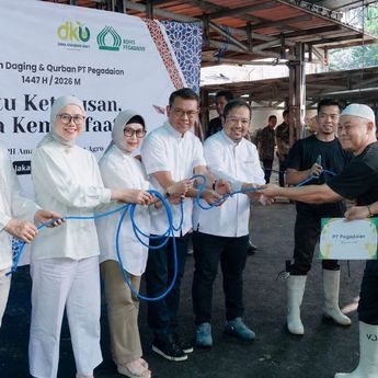 Rohis Pegadaian Wujudkan Satu Ketulusan Sejuta Kebermanfaatan, Lewat Distribusi 4.500 Paket Daging Kurban