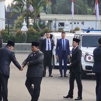 Prabowo Tiba di Kemhan Hadiri Prosesi Persemayaman Ryamizard