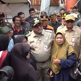 Rano Karno Pastikan Siswa Korban Kebakaran di Kemayoran Bisa Ikut Ujian Susulan