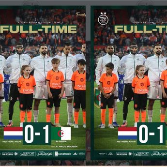 Aljazair Bungkam Belanda 1-0 di Rotterdam