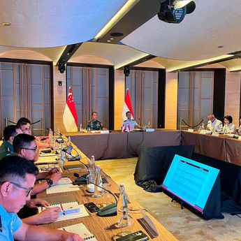 Kasum TNI Pimpin Delegasi Indonesia pada Sidang ke-22 TNI-SAF Annual Staff Meeting (TSASM) 2026 di Singapura
