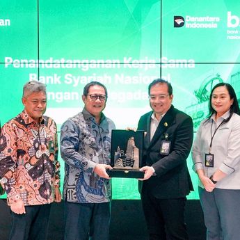 Perkokoh Sinergi Ekosistem Syariah, Pegadaian dan Bank Syariah Nasional Kolaborasi Dalam Pendanaan dan Integrasi Layanan Digital