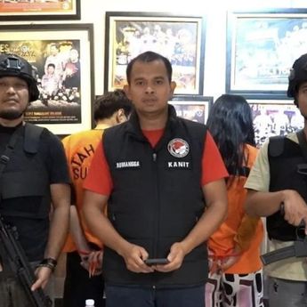 Polisi Tangkap Pasutri Pengedar Sabu di Bekasi