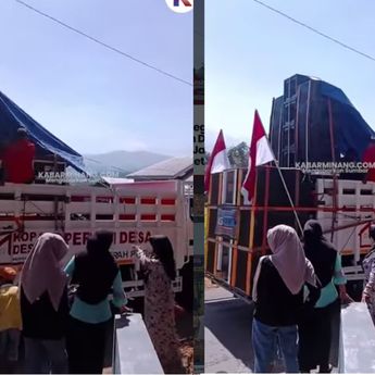 VIDEO: Truk Koperasi Desa Merah Putih Angkut Sound Horeg