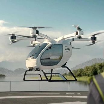 GAC Resmi Bangun Taksi Terbang AirCab, Bisa Terbang Sendiri Tanpa Pilot