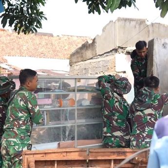 TNI AD Tertibkan Rumah Dinas di Atas Aset Negara Lenteng Agung untuk Dukung Kesiapan Satuan
