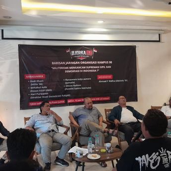 Bjorka '98 Gelar Diskusi soal Militerisme Ancam Supremasi Sipil