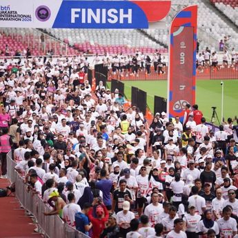 BTN Jakarta International Marathon 2026 Sukses Digelar, 20.500 Pelari Ramaikan Hari Pertama
