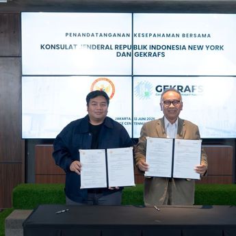 GEKRAFS dan KJRI New York Teken MoU, Perkuat Jalan Ekonomi Kreatif Indonesia ke Panggung Global