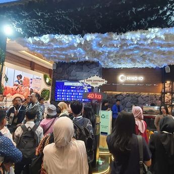 Penasaran Lihat Maggot, Booth MINERALive MIND ID Jadi Inspirasi Ekonomi Sirkular di INVIROTECH 2026