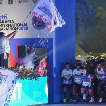 Guncang Jakarta! 45.000 Pelari Sukseskan BTN Jakarta International Marathon 2026, Perkuat Posisi Indonesia di Peta Sport Tourism Dunia