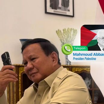 Presiden Palestina Mahmoud Abbas Telepon Prabowo, Bahas Apa?