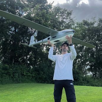 Berbekal Pengalaman di Ukraina, Sky-Watch Perkenalkan Drone Jarak Jauh RQ-70 Dainn