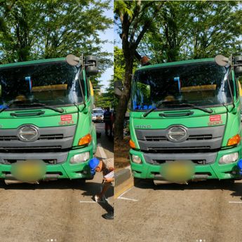 Pesepeda Tewas Dihantam Truk di Jalan Soekarno Hatta Bandung