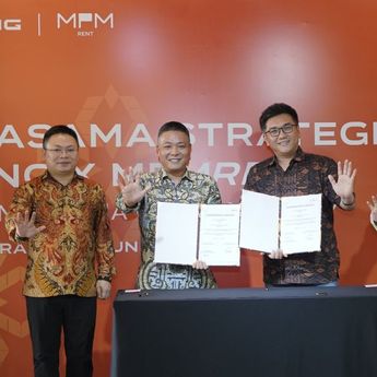 Wuling dan MPMRent Resmi Berkolaborasi, 50 Unit New BinguoEV Lite Perkuat Armada Kendaraan Listrik