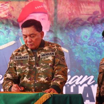 Menhan Perkuat Peran Yonif Teritorial Pembangunan: Dari Pertahanan hingga Pemberdayaan Warga