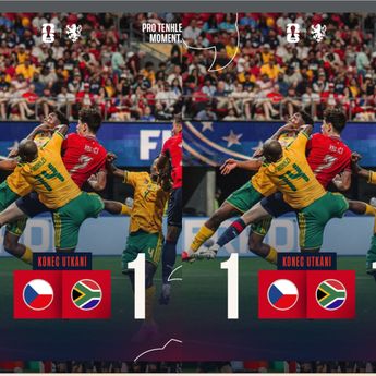 Republik Ceko dan Afrika Selatan Berbagi Poin setelah Imbang 1-1