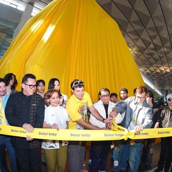 Resmi Dibuka Menekraf, Butter Baby Soetta Tampilkan Patung Raksasa 8 Meter