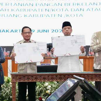 Mendagri dan ATR/BPN Keluarkan Pedoman Integrasi LP2B dalam Tata Ruang Daerah