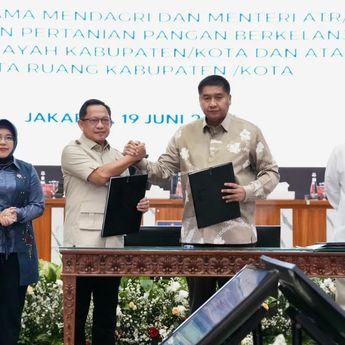 Mendagri dan Menteri PKP Perkuat Program 3 Juta Rumah Lewat SKB Percepatan