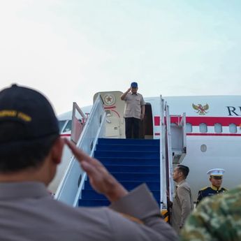 Bertolak ke Gorontalo, Prabowo Akan Hadiri Puncak PENAS Petani dan Nelayan XVII