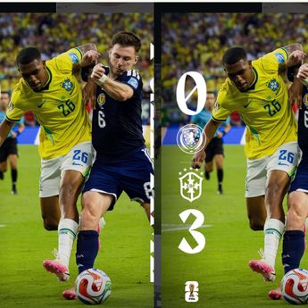 Kekecewaan Pelatih Skotlandia Usainya Timnya Dibantai Brasil Tiga Gol Tanpa Balas