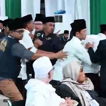Viral, Munas dan Konbes NU Diwarnai Kericuhan
