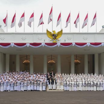 Dari Pesantren ke Istana, Santri Qurrotu Nafsin Belajar Langsung Mengenal Istana Kepresidenan