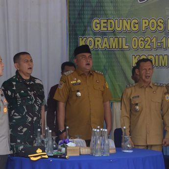 Pos Koramil Megamendung Resmi Berdiri, Rudy Susmanto: Perkuat Keamanan Kabupaten Bogor