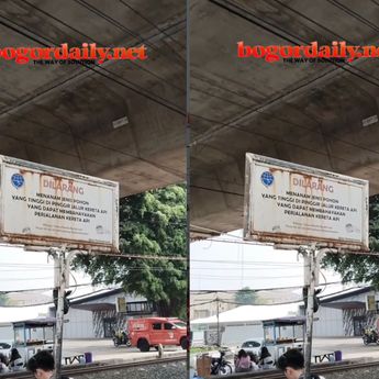 Pria Tewas Dihantam KRL di Jalan Sholeh Iskandar, Kota Bogor