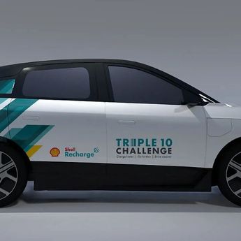 Shell Diam-Diam Perkenalkan Konsep Mobil Listrik Triple 10, Cas Kurang dari 10 Menit