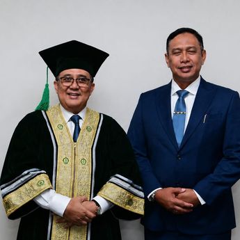 BPK RI Tegaskan Dukungan Program Ketahanan Pangan Nasional, Dirut BULOG Hadiri Pengukuhan Profesor Kehormatan Anggota VII BPK RI