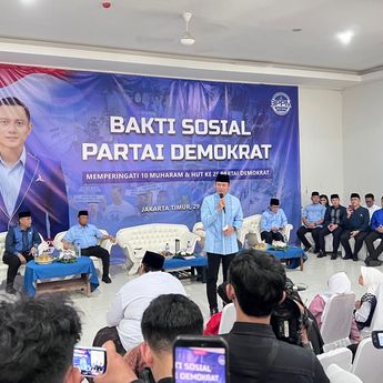 Demokrat Gelar Baksos Dalam Rangka Sambut HUT ke-25 dan 10 Muharram