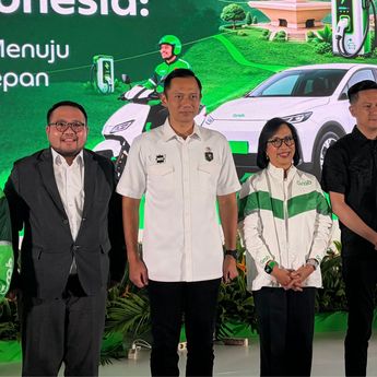 AHY Dorong Pengurangan Emisi Transportasi Darat, Grab Targetkan 42 Ribu Kendaraan Listrik