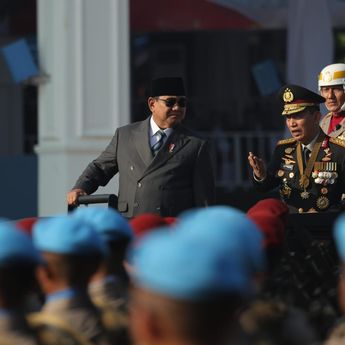 6 Pesan Prabowo kepada Polri, Apa Saja?