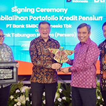 BTN bersama SMBC Indonesia Resmikan Pengalihan Portofolio Kredit Pensiun untuk Mendukung Pertumbuhan Berkelanjutan di Segmen Bisnis Pensiun