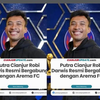 Robi Darwis Resmi Bergabung dengan AREMA FC