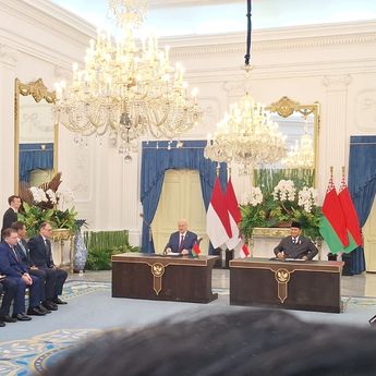 Prabowo Sebut Kunjungan Lukashenko Kali Ini Perkuat Persahabatan RI-Belarus