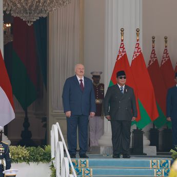 Prabowo Beri Penghormatan Istimewa Presiden Belarus: Bermalam di Istana Negara