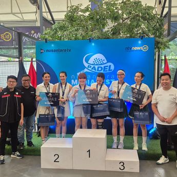 Nusantara Media Fest 2026 Padel Series Sukses Digelar, Berikut Deretan Pemenangnya