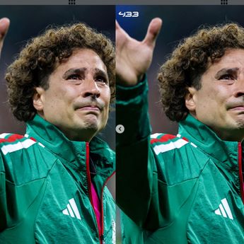 Kiper Guillermo Ochoa Tangisi Timnas Meksiko Usai Tersingkir di Piala Dunia