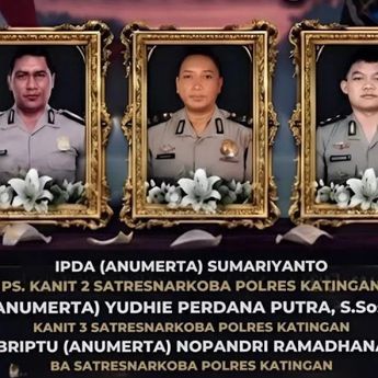 Prabowo Berduka Atas Gugurnya Tiga Polisi Saat Operasi Narkoba di Katingan