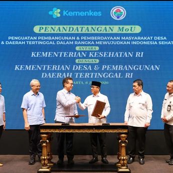 Kemenkes dan Kemendes PDT Perkuat Sinergi Bangun Layanan Kesehatan hingga Desa